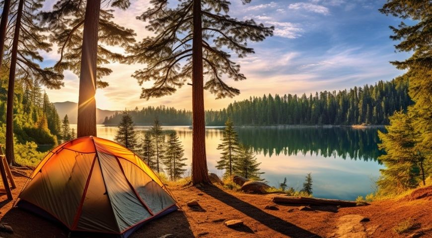 Flathead Lake Montana Camping